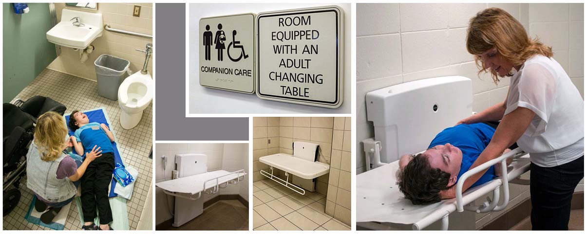 changing table for restroom